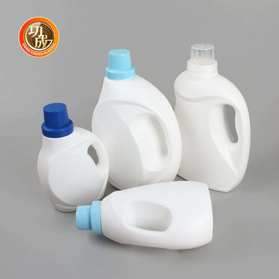 Pusta butelka z detergentem do prania HDPE 1000 ml 1500 ml 3000 ml Biała butelka z detergentem w płynie