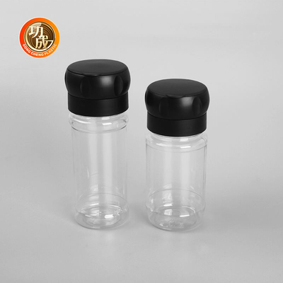 125 ml plastikowe butelki na przyprawy zakręcany shaker do przypraw z pokrywką