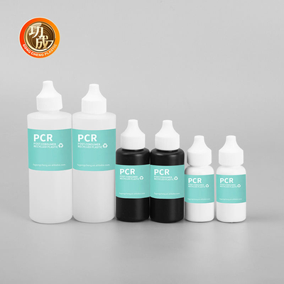 30Ml 50Ml 120Ml Pcr Szklane plastikowe z odzysku z dyszą