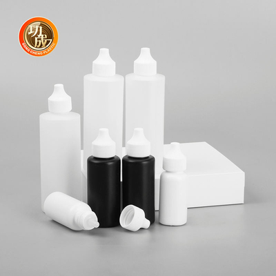 Plastikowe butelki do wyciskania 120 ml miękkie barwnik do włosów olej sos skręcenie otwarte aplikacja