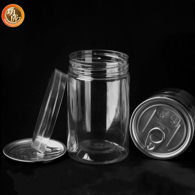 Kaliber 85 300 ml słoik z cukierkami i słodyczami, przejrzysty, mały słoik z plastikiem, przeznaczony do spożycia
