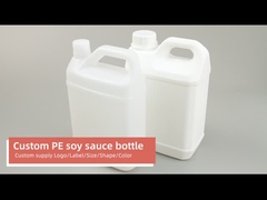 Szklane butelki oleju PET