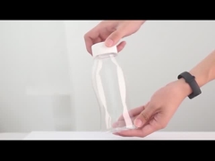 Plastikowe butelki z sosem PET z pokrywką Flip Top Food Grade