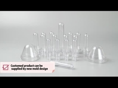 Niestandardowa przezroczysta preforma PET do butelek na wodę 1 litr