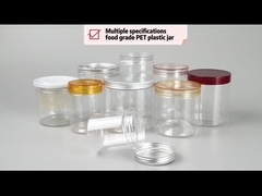 PET Clear Candy Cookie Jar 1500ml Honey Opakowania na żywność