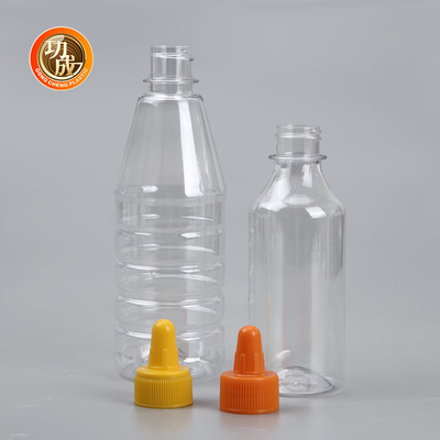 Flip Top Plastikowa butelka do wyciskania sosu do syropu 250 ml 500 ml
