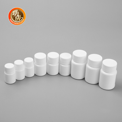 HDPE Matowa plastikowa butelka na pigułki 15 ml 20 ml 30 ml Kapsułka Butelki na pigułki