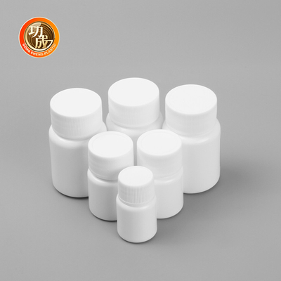 HDPE Matowa plastikowa butelka na pigułki 15 ml 20 ml 30 ml Kapsułka Butelki na pigułki