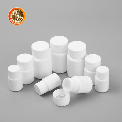 HDPE Matowa plastikowa butelka na pigułki 15 ml 20 ml 30 ml Kapsułka Butelki na pigułki