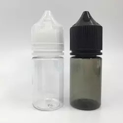 60 ml 15 ml 30 ml 10 ml Pusta plastikowa butelka z płynem E 120 ml Pet Black Dropper V3 Butelka