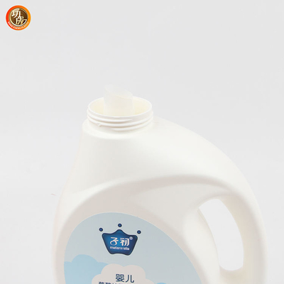 Plastikowe butelki z płynem do prania HDPE z nakrętką pomiarową 1 galon 3000 ml