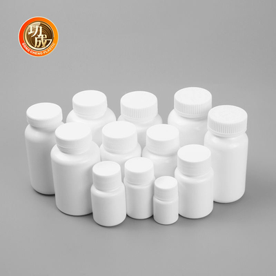 Niestandardowa plastikowa butelka na pigułki z tworzywa sztucznego z zakrętką Butelka z lekiem HDPE