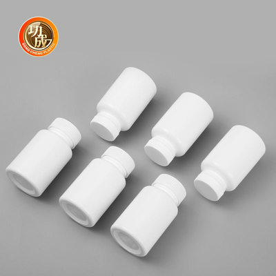 100 ml Plastikowa butelka na pigułki Bezzapachowy plastikowy pojemnik na kapsułki z PE