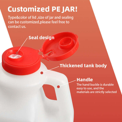 Custom Pe 1000ml 1100ml 1600ml 1900ml 2000ml Plastikowa butelka sosu sojowego