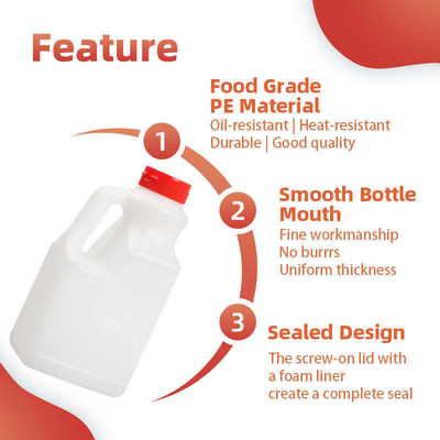 Custom Pe 1000ml 1100ml 1600ml 1900ml 2000ml Plastikowa butelka sosu sojowego
