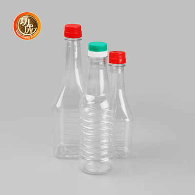 Olej kokosowy Plastikowe butelki z przyprawami 500 ml Butelka z sosem sojowym Food Grade