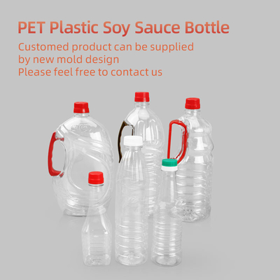 380 ml 500 ml 760 ml Plastikowe butelki z przyprawami Pusta kwadratowa butelka oleju jadalnego