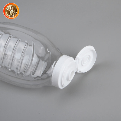 Plastikowe butelki z sosem PET z pokrywką Flip Top Food Grade