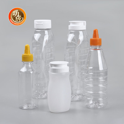 230 ml 250 ml 500 ml 1000 ml Plastikowa butelka do wyciskania sosu do oleju Pomidorowy sos Bbq Ketchup