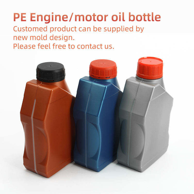 PE Butelka oleju silnikowego 1000 ml Zakrętka Pusty pojemnik na olej silnikowy