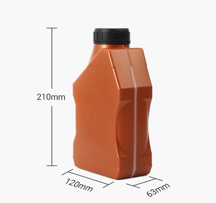 PE Butelka oleju silnikowego 1000 ml Zakrętka Pusty pojemnik na olej silnikowy