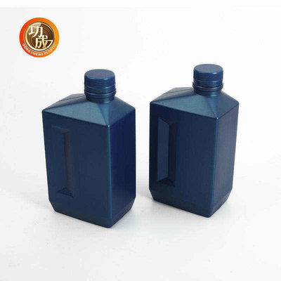 Puste dzbanki na olej silnikowy HDPE 1L Plastikowa butelka na benzynę Odporna na wycieki