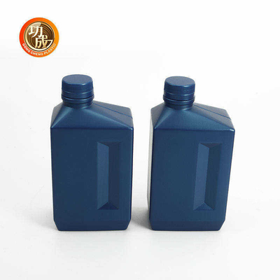 Kanister z olejem silnikowym o gładkiej powierzchni 500 ml HDPE Puste pojemniki na olej