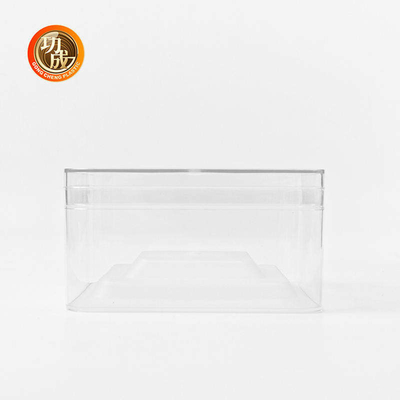 Przezroczyste kwadratowe plastikowe pojemniki na żywność Plastikowe pudełko PET ODM