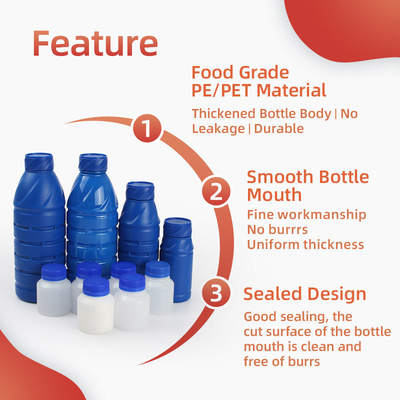 Plastikowa butelka PE PET do pestycydów Rolnicza płynna butelka nawozowa 500 ml 1000 ml