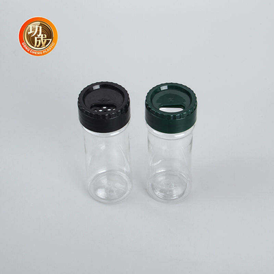 Puste przezroczyste plastikowe butelki na przyprawy 100 ml 250 ml PET Solniczka Słoiki przyprawowe luzem