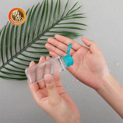 30 ml Niestandardowa kieszonkowa plastikowa butelka do dezynfekcji rąk Brelok do butelek z odkażaczem