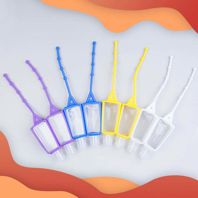 Przenośna plastikowa butelka do dezynfekcji 10 ml 20 ml 30 ml uchwyt na butelkę z żelem do rąk