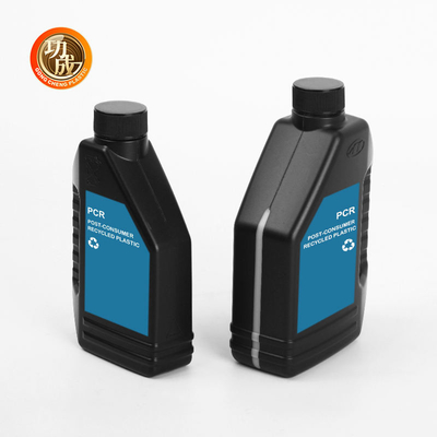 Niestandardowa etykieta PCR plastikowa butelka oleju silnikowego 1500 ml Gładkie usta