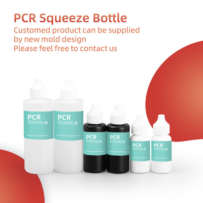 Zamówienie 30 ml 50 ml 120 ml Pustka butelka kroplówkowa Plastic PCR squeeze Płynna butelka