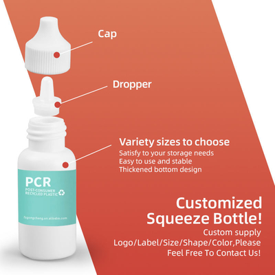 Zamówienie 30 ml 50 ml 120 ml Pustka butelka kroplówkowa Plastic PCR squeeze Płynna butelka