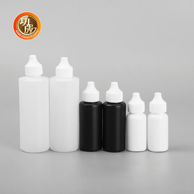 Miękki barwnik do włosów z olejem do włosów, plastikowa butelka 30 ml z otwartą czapką