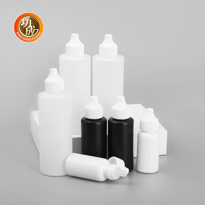 Zamówione 120 ml butelki z kroplami do oczu Ldpe Plastic Squeeze Dropper Flasks