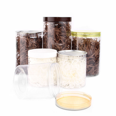 ODM Candy Cookie Jar Kaliber 85 PET Przejrzystość Pustka Żywnościowa