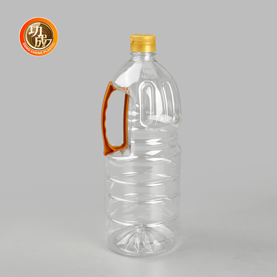 Śruby na pokrywie butelka oleju kuchennego z tworzyw sztucznych Żywność Przyprawy Pacowanie na zamówienie 1000ml-1800ml