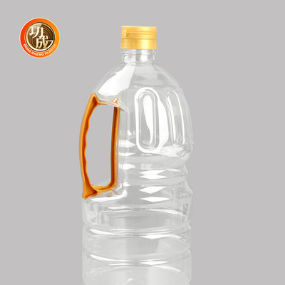 Plastikowe butelki z sosem do spożycia żywności Opakowanie cylindrowe 1000ml-1800ml Pojemność